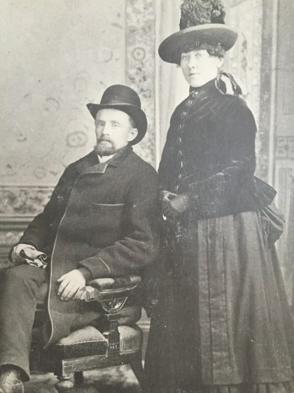 1890s, Lorenzo Stevens & Annie Maude Bletcher Stevens
